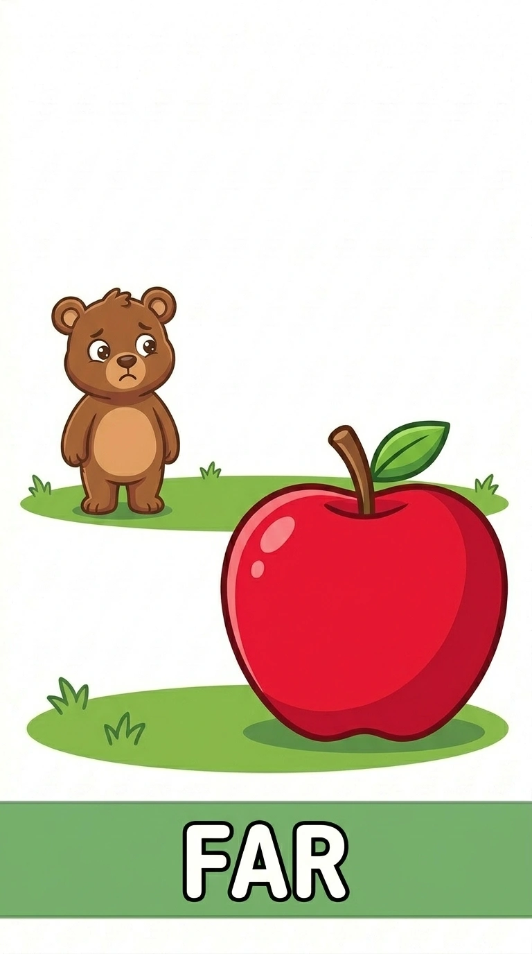 Where is Benny? Learning the Preposition FAR | Character Series